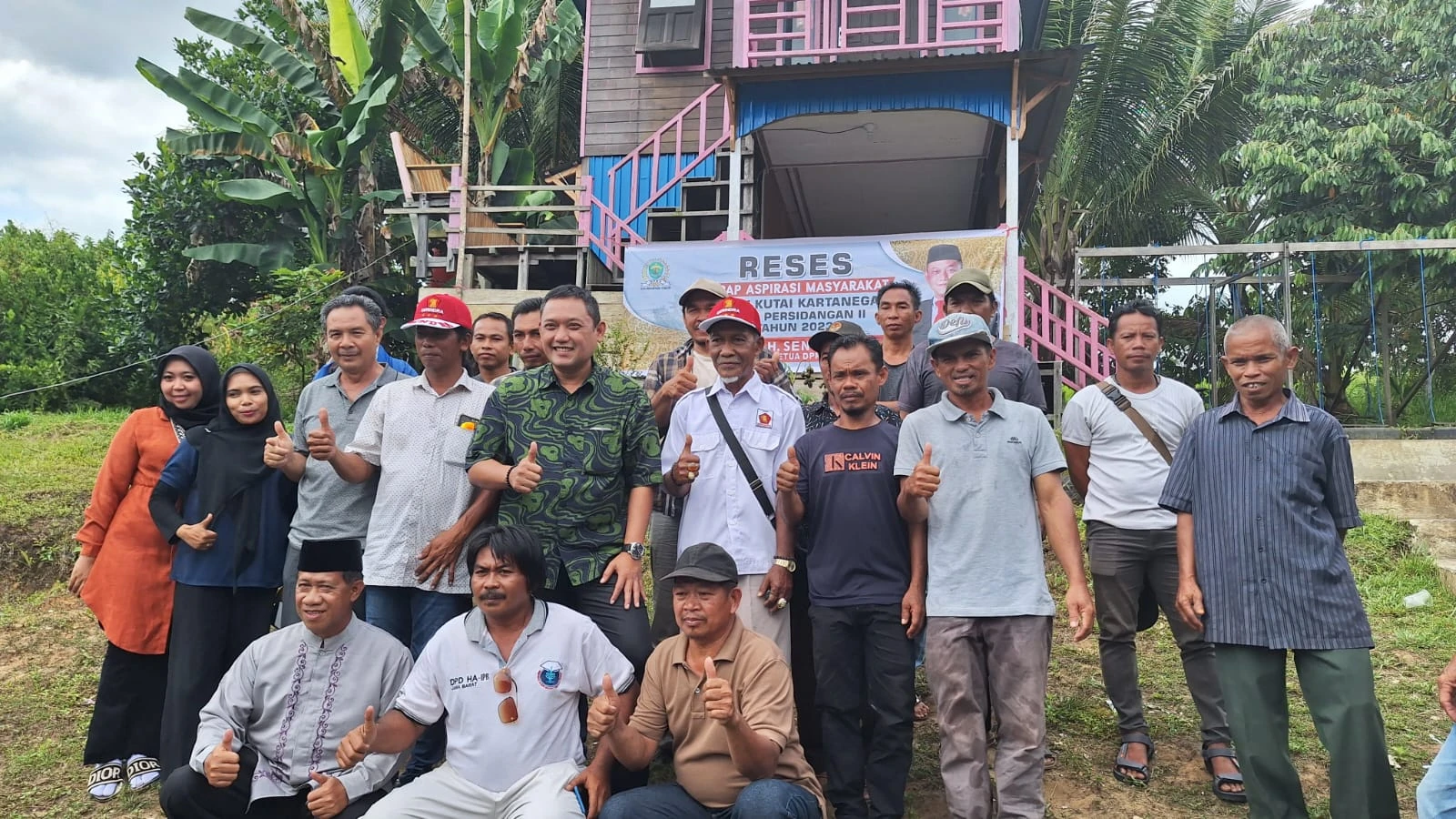 Seno Aji Serap Aspirasi Masyarakat Di Wilayah Hulu Kukar